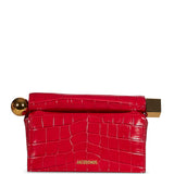 La Pochette Rond Carre in rosso 