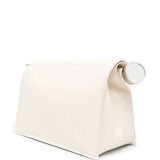 Borsa La Pochette Rond Carre in avorio 