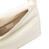 Borsa La Pochette Rond Carre in avorio 