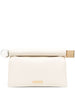 Borsa La Pochette Rond Carre in avorio