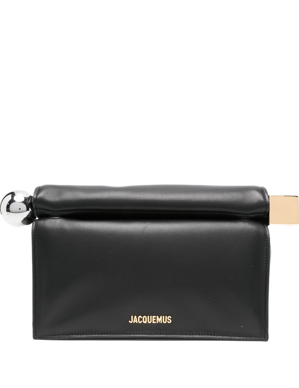 Borsa La Pochette Rond Carre in nero 