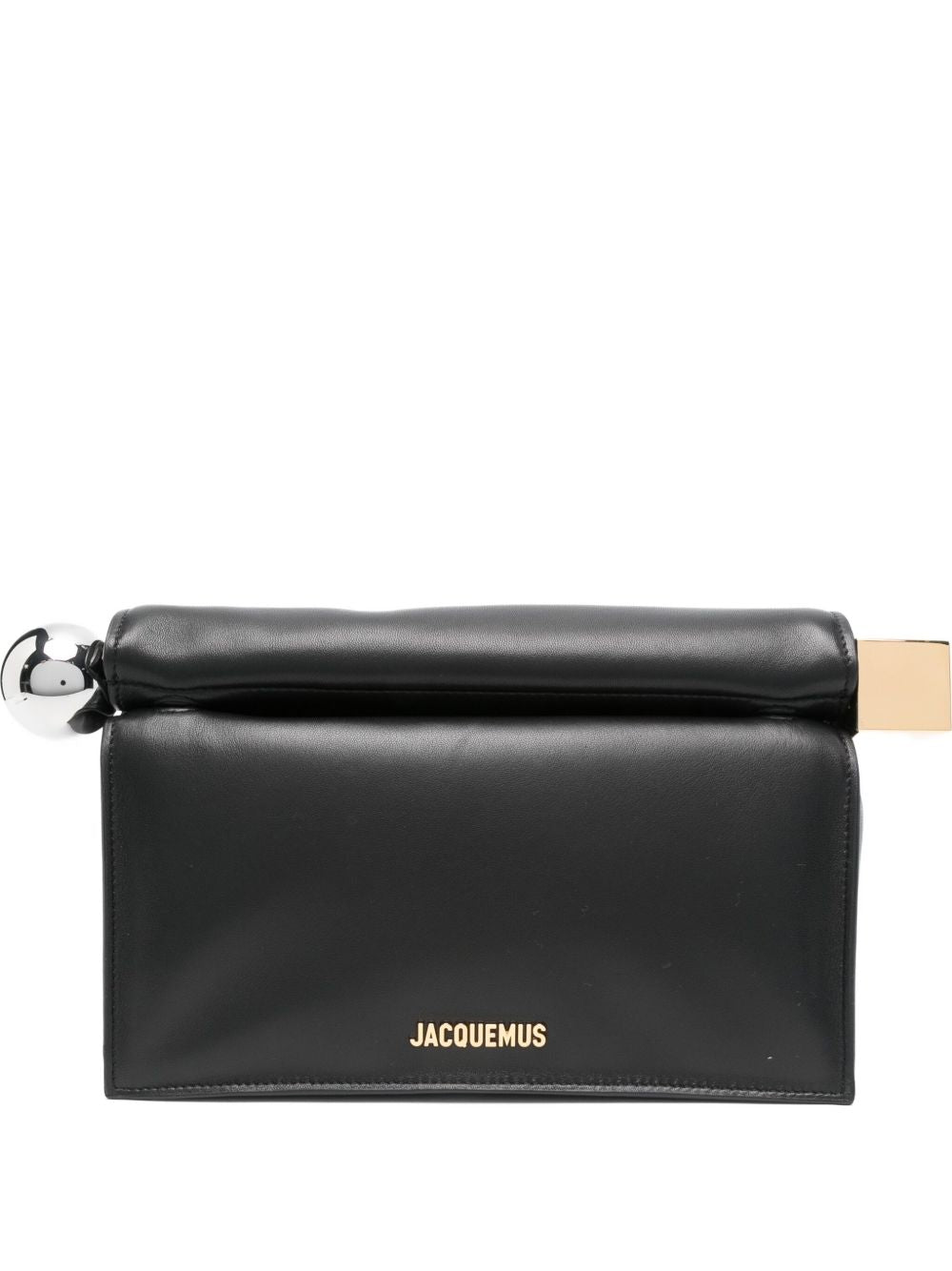 Borsa La Pochette Rond Carre in nero 