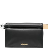 Borsa La Pochette Rond Carre in nero 
