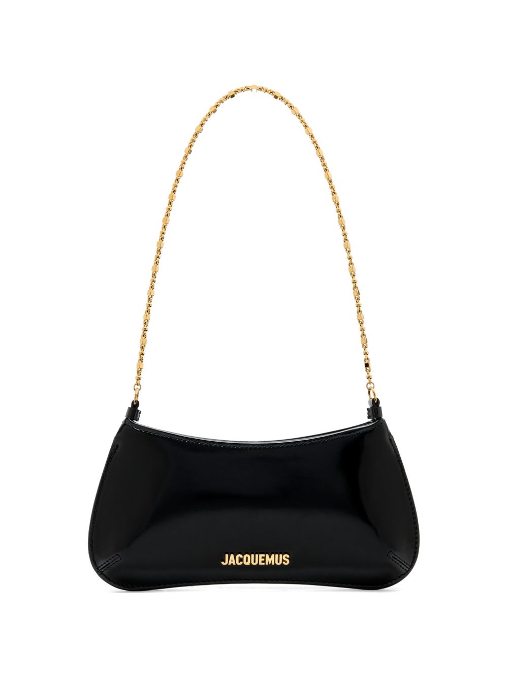 Borsa Le Petit Bisou Chaine in nero 