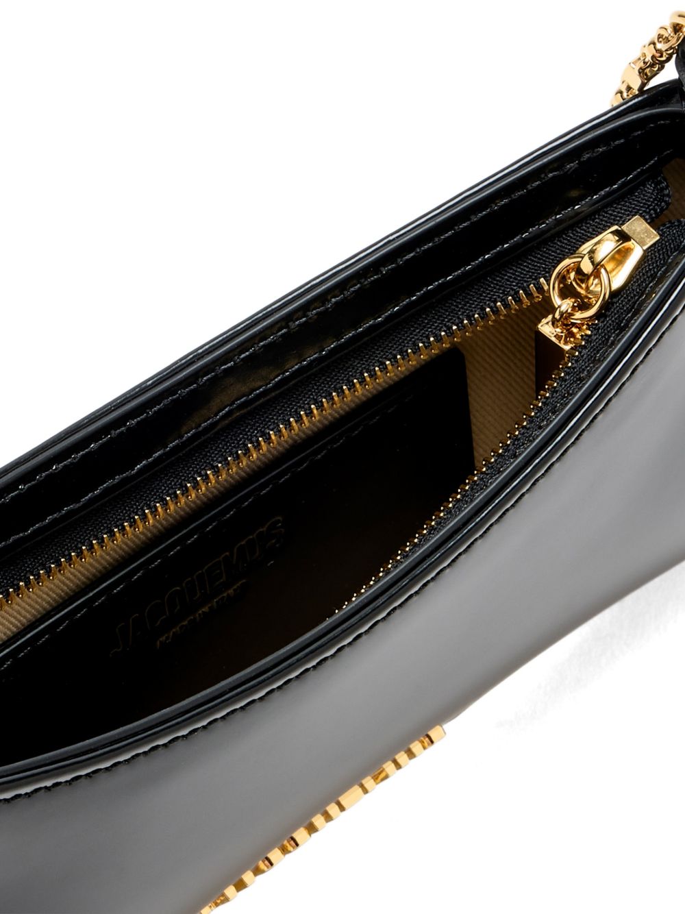 Borsa Le Petit Bisou Chaine in nero 