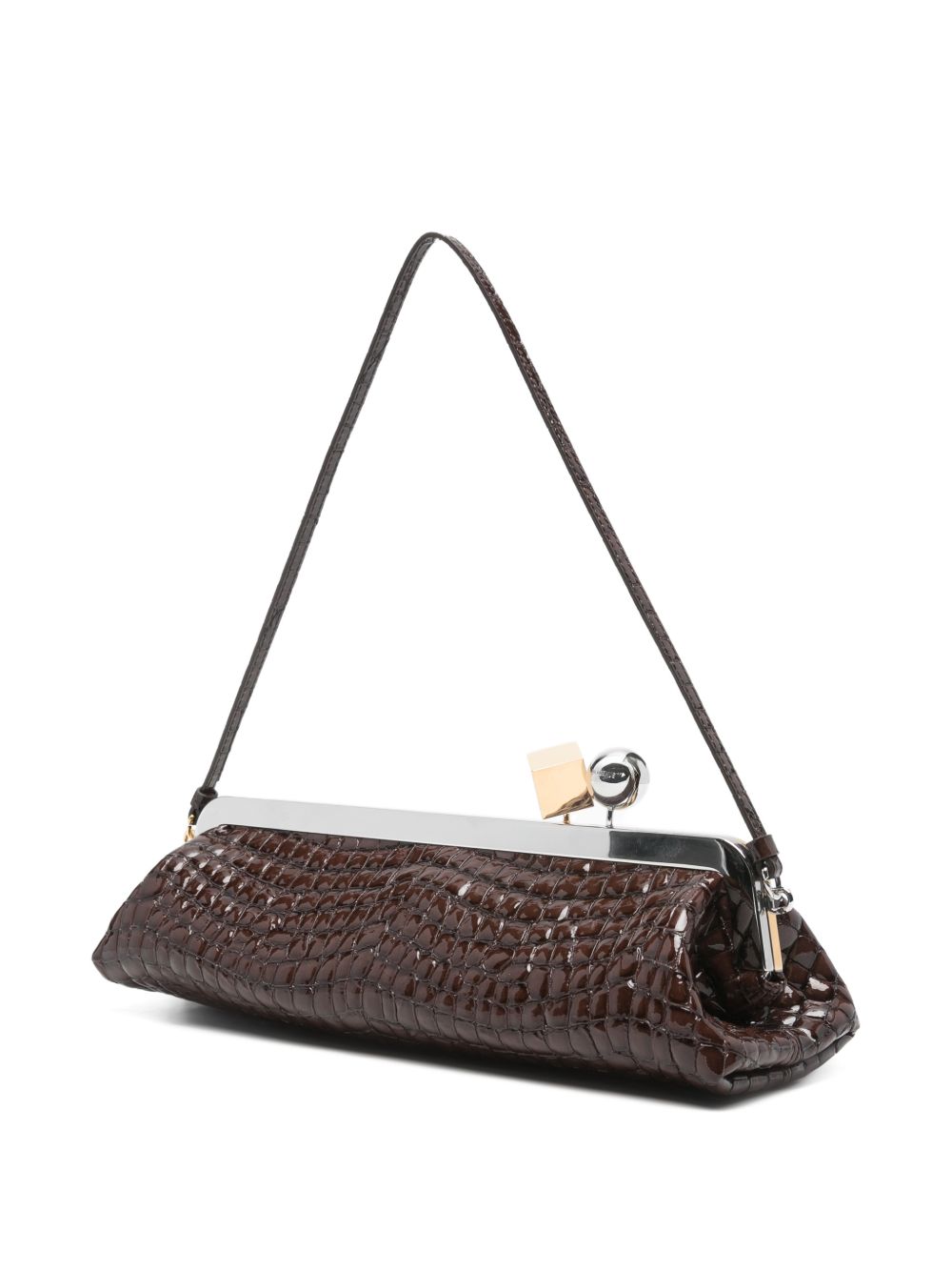 Borsa La Pochette Salon in marrone 