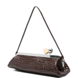 Borsa La Pochette Salon in marrone 