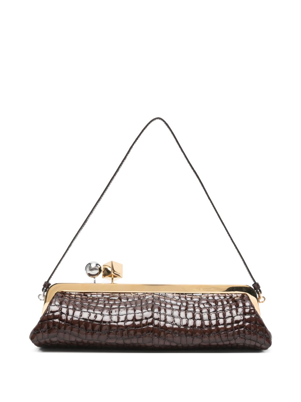 Borsa La Pochette Salon in marrone 