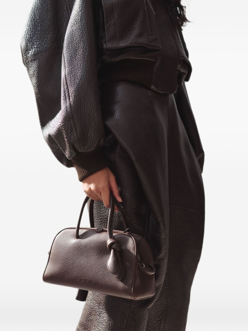 Borsa Le Petit Turismo in marrone 