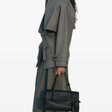 Borsa le Turismo long in pelle nera 