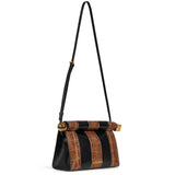 Borsa Le Sac Rond Carre in marrone 