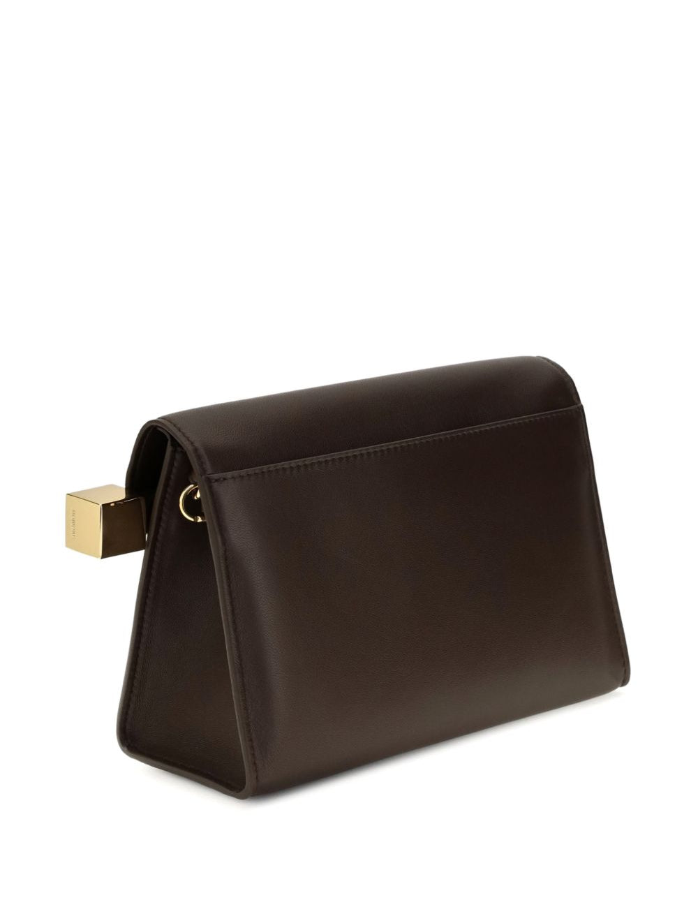 Borsa Le Sac Rond Carre in marrone 