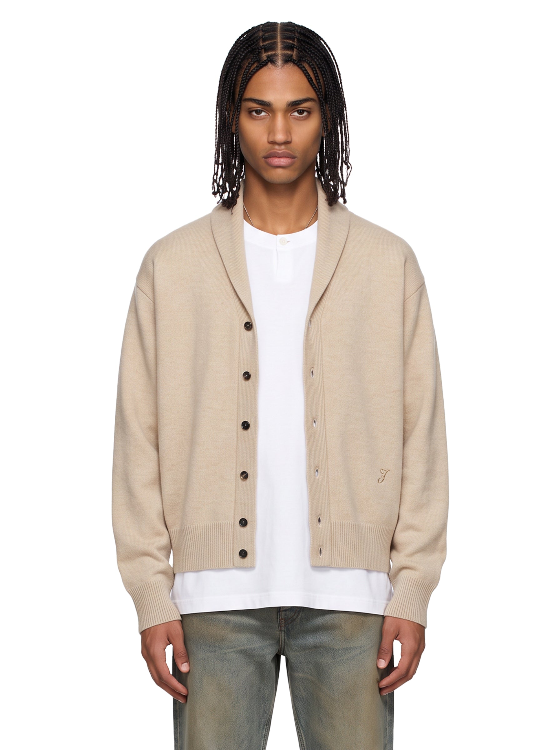 Cardigan Pelota in avorio 