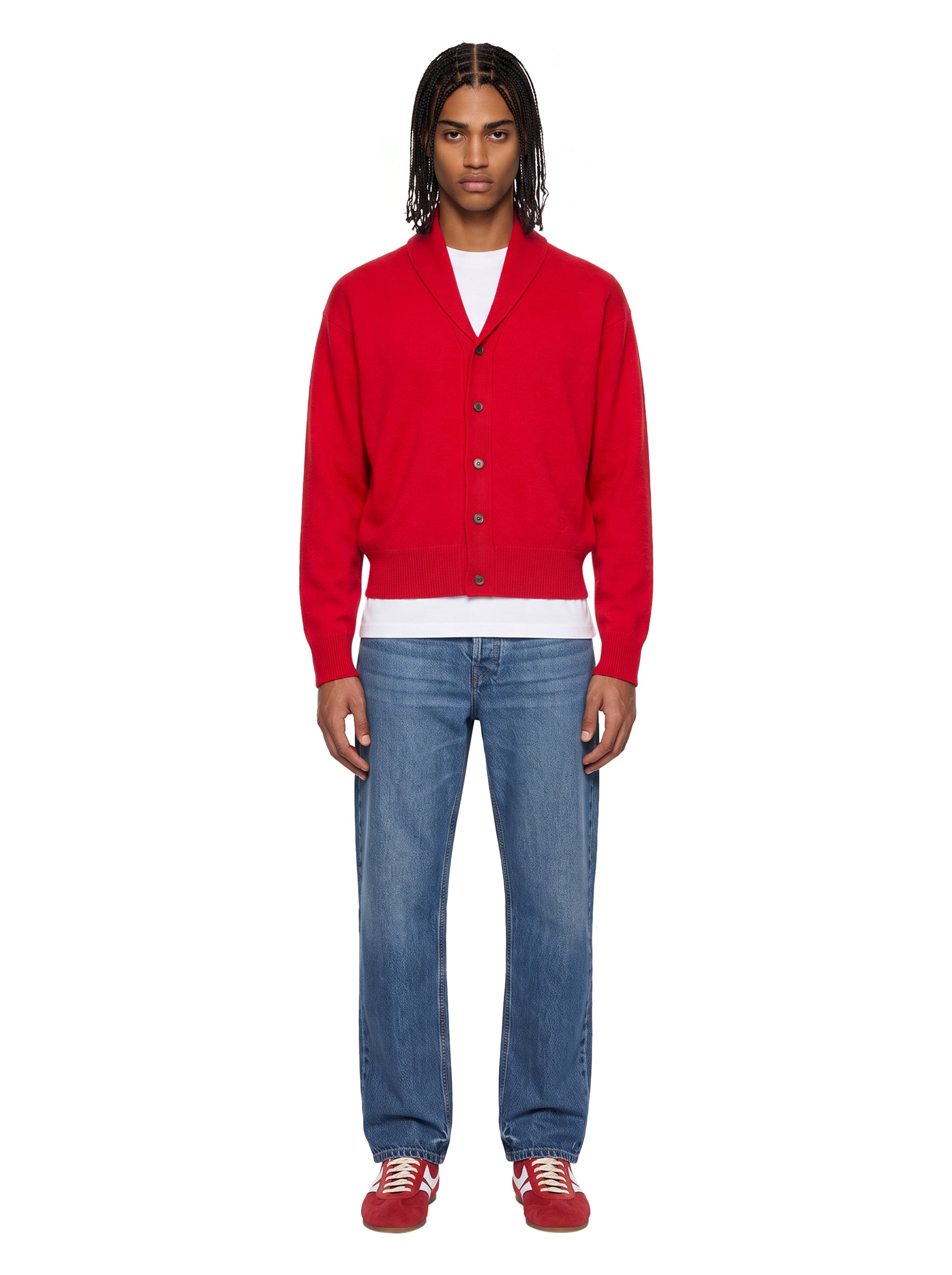 Cardigan Pelota in rosso 