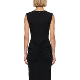 Abito midi Alba in nero 