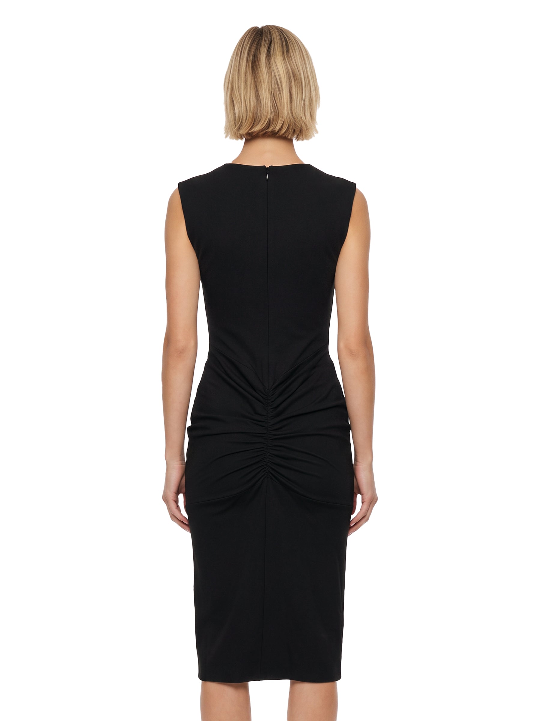 Abito midi Alba in nero 