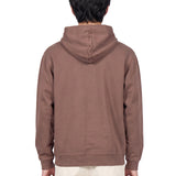 Felpa con cappuccio Gros Grain marrone 