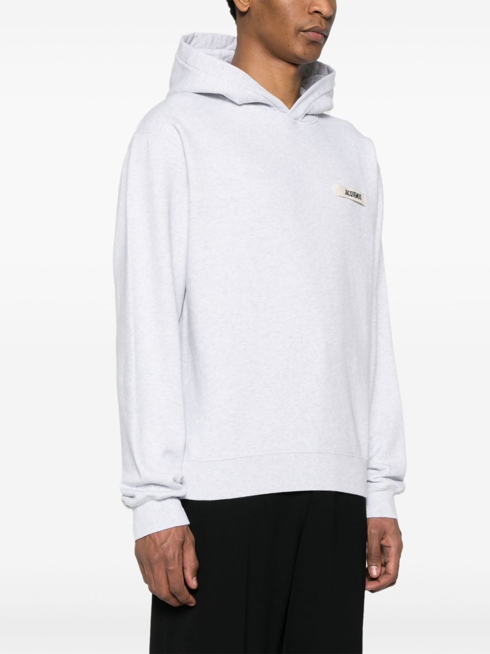 Felpa Le Hoodie Gros Grain in grigio 