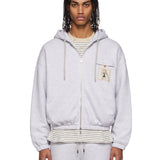 Felpa Le Hoodie Torneo Torneo in grigio 