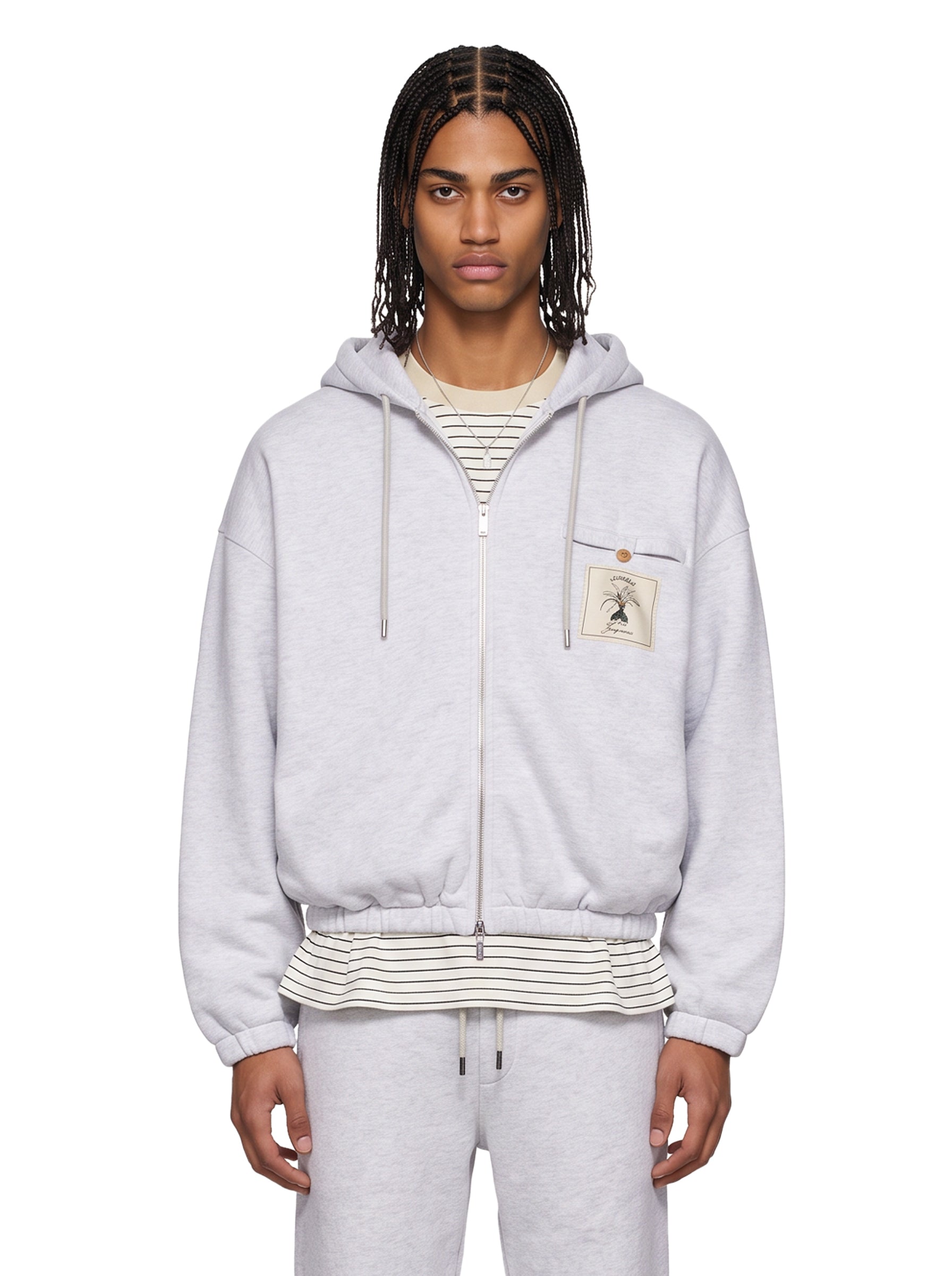 Felpa Le Hoodie Torneo Torneo in grigio 