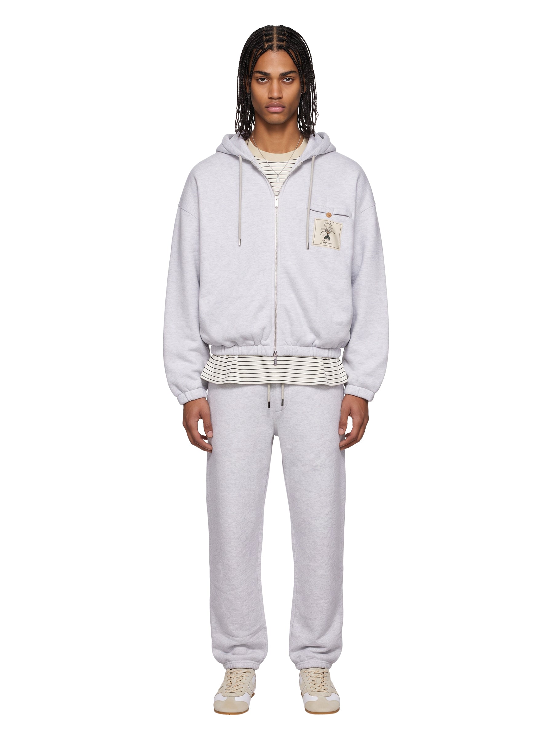 Felpa Le Hoodie Torneo Torneo in grigio 