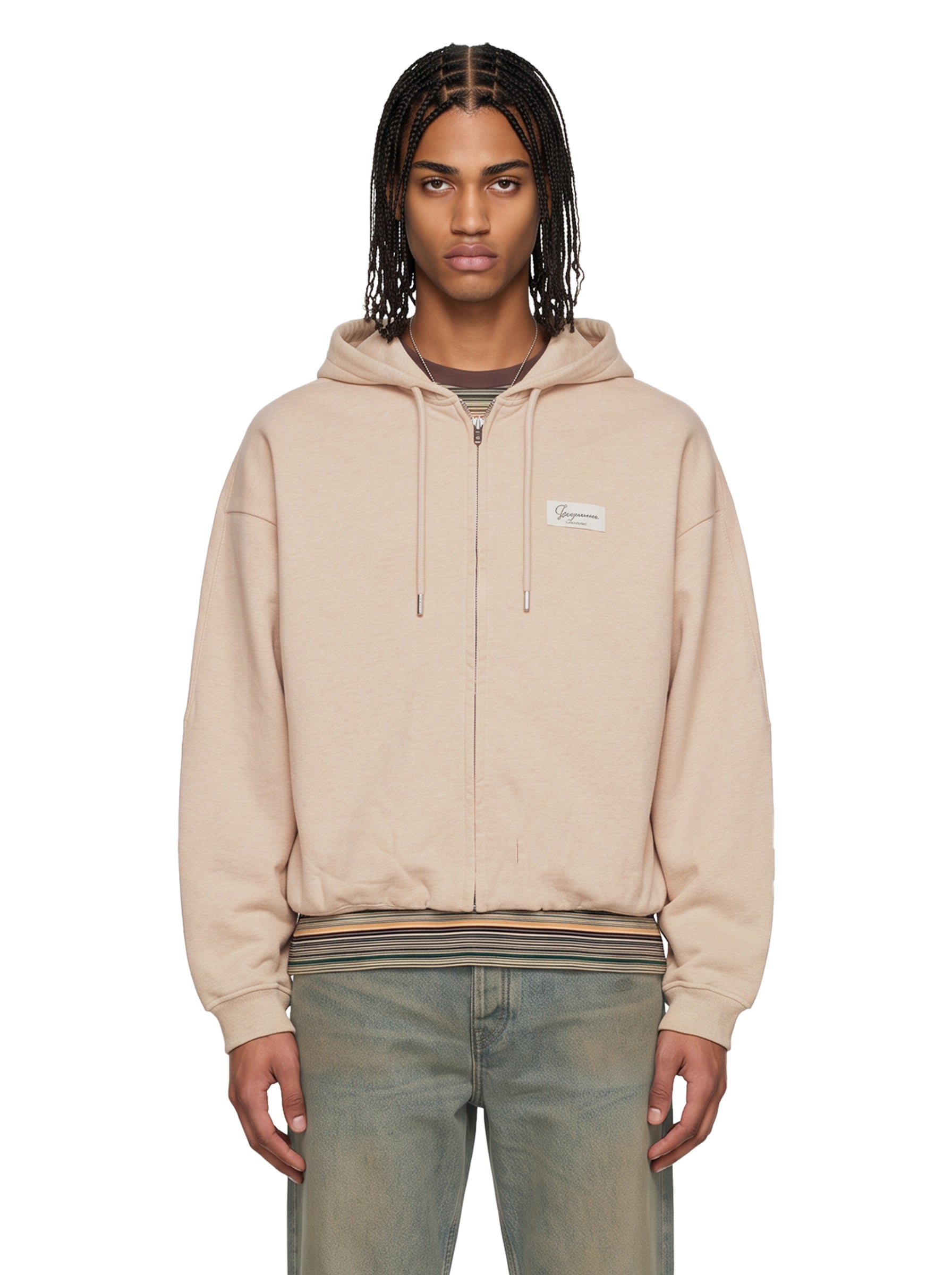 Felpa Le Hoodie Montaigne in beige 