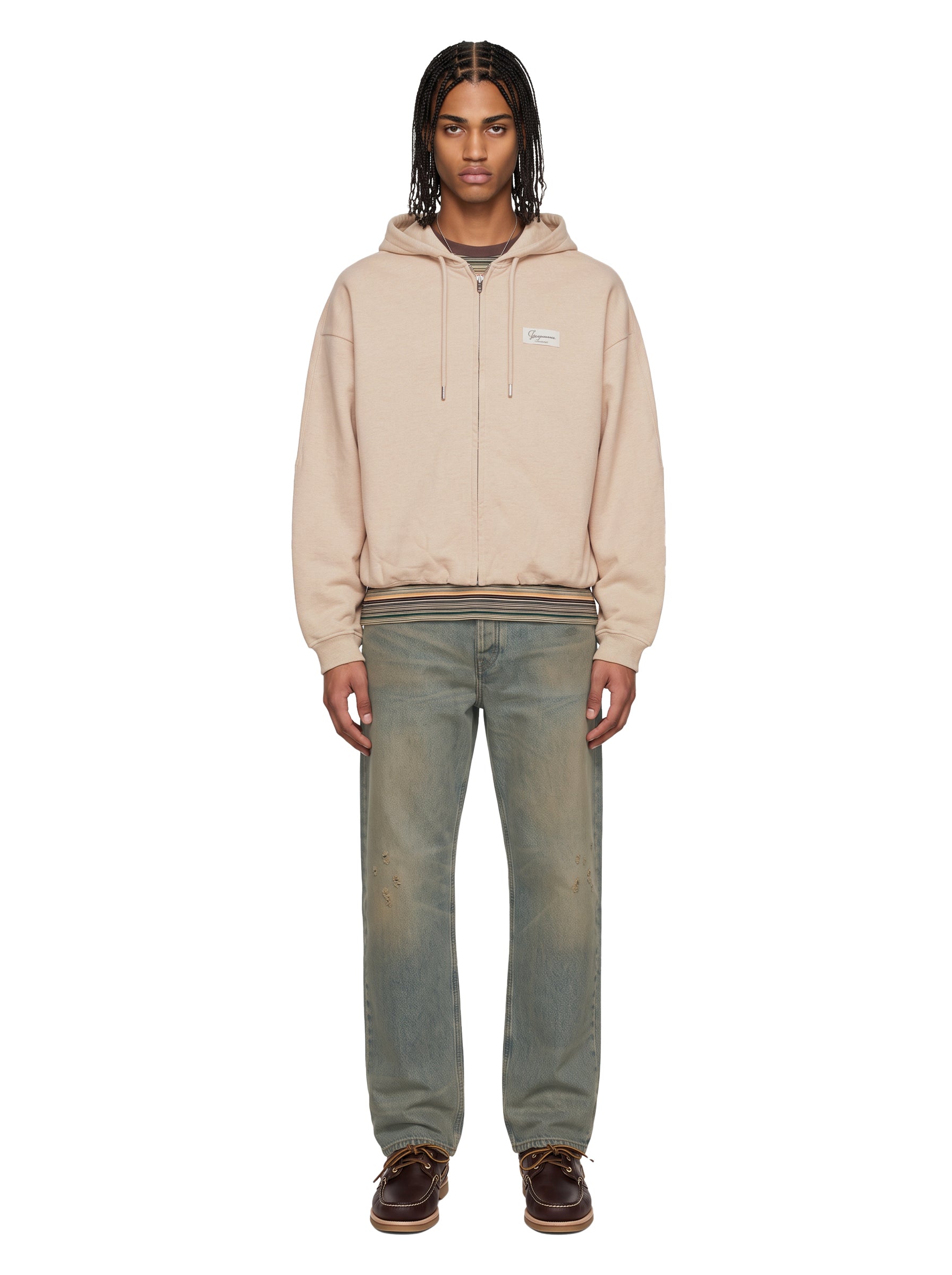 Felpa Le Hoodie Montaigne in beige 