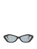 Jacquemus x Linda Farrow Black Kids' Sunglasses - Unisex