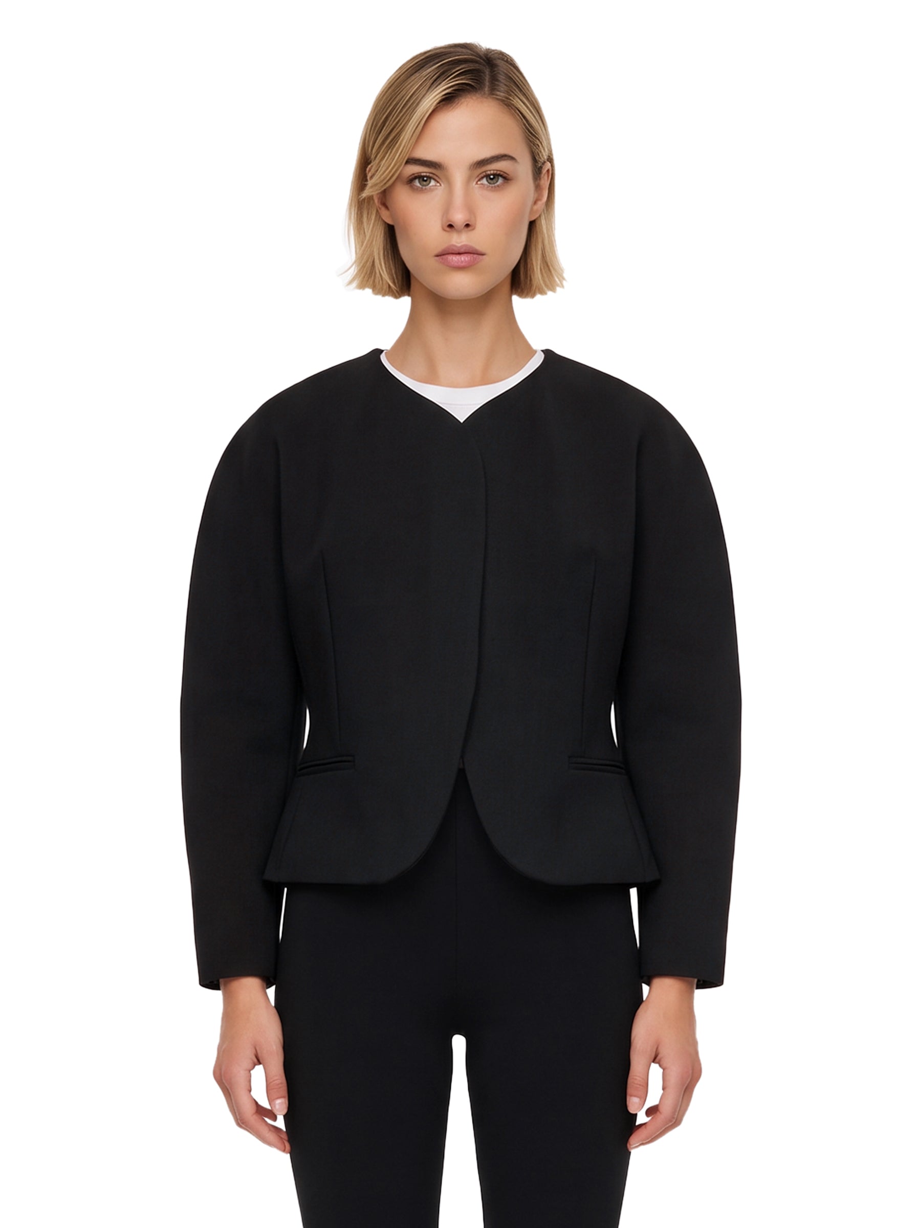 Giacca La Petite Veste Ovalo in nero 