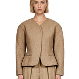 Giacca La Petite Veste Ovalo in beige 