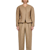Giacca La Petite Veste Ovalo in beige 
