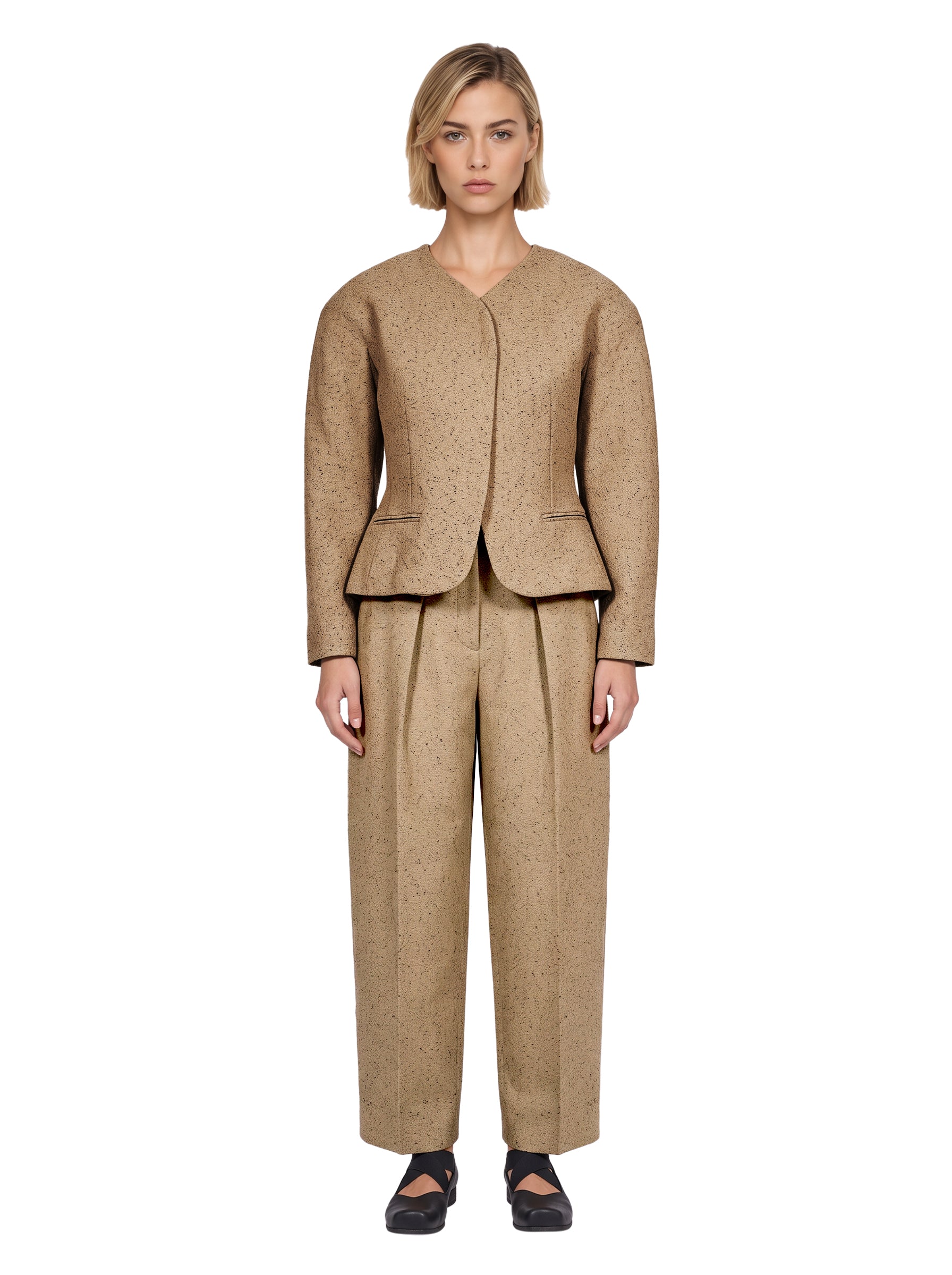 Giacca La Petite Veste Ovalo in beige 