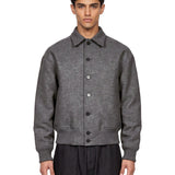 Bomber Feltro in grigio 