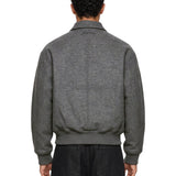 Bomber Feltro in grigio 
