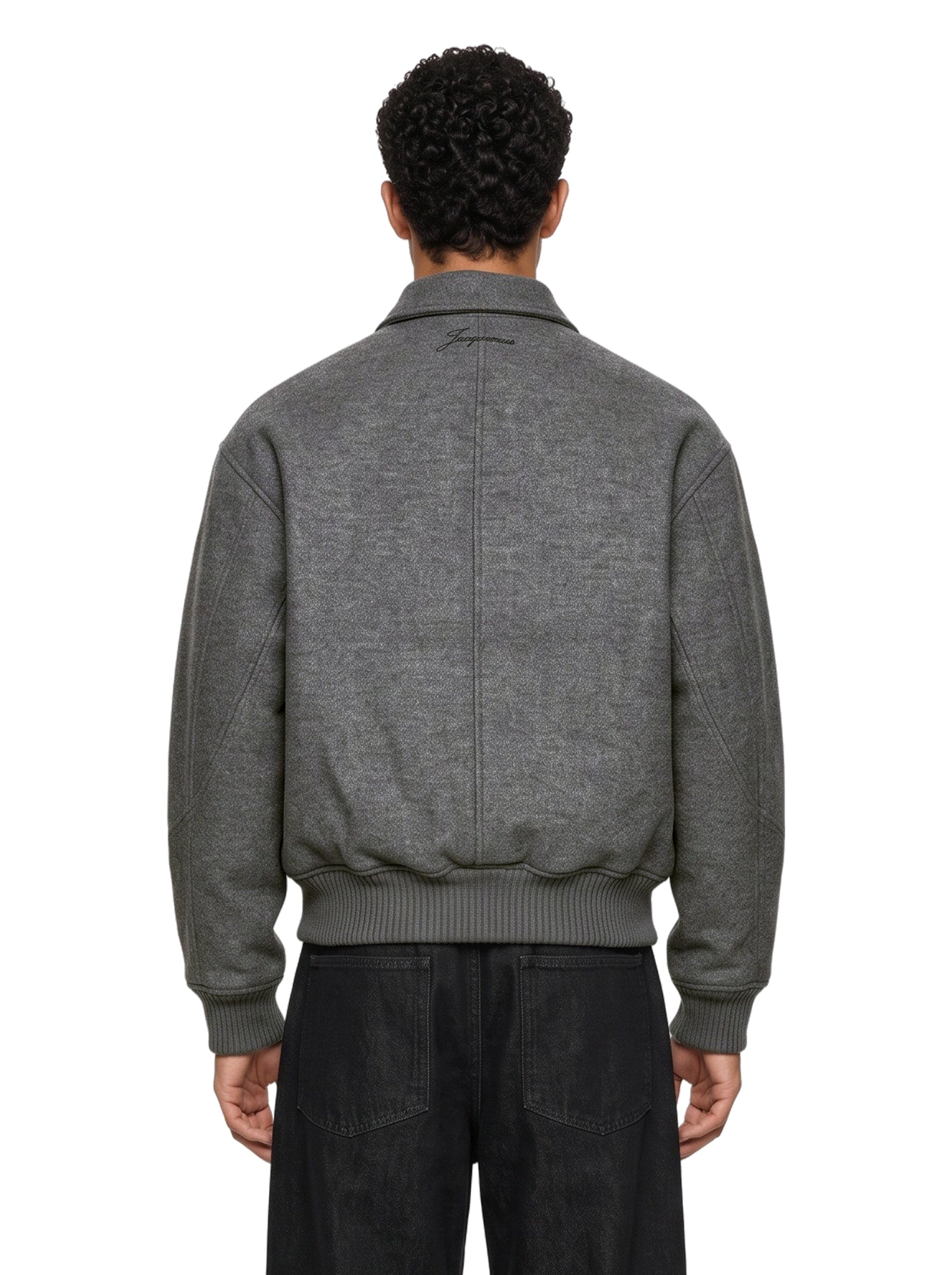 Bomber Feltro in grigio 