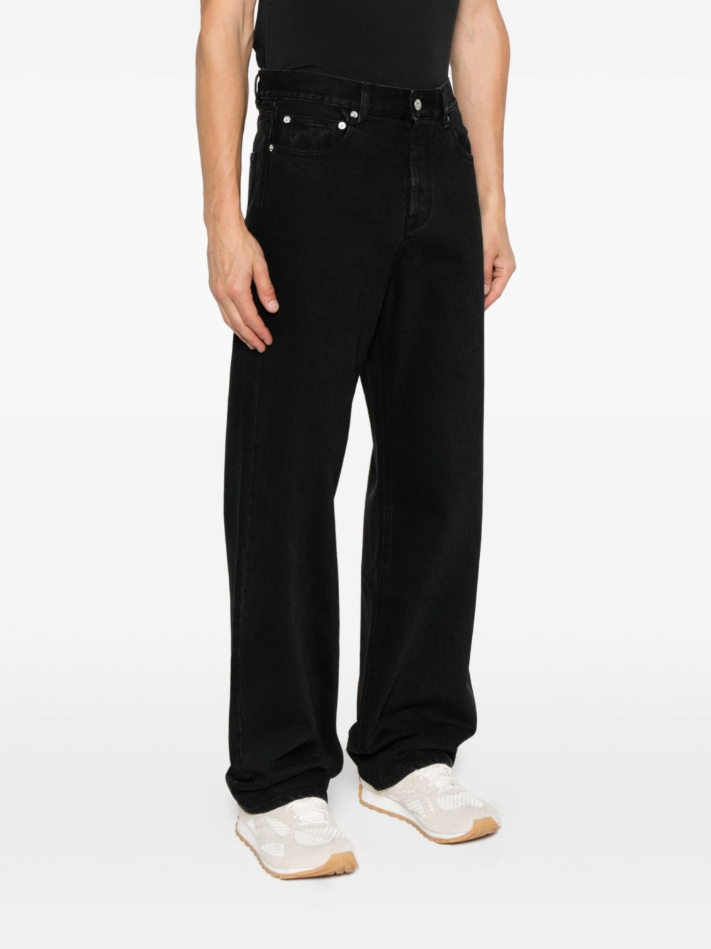 Jeans le-de-nimes droit in nero Jacquemus - uomo 