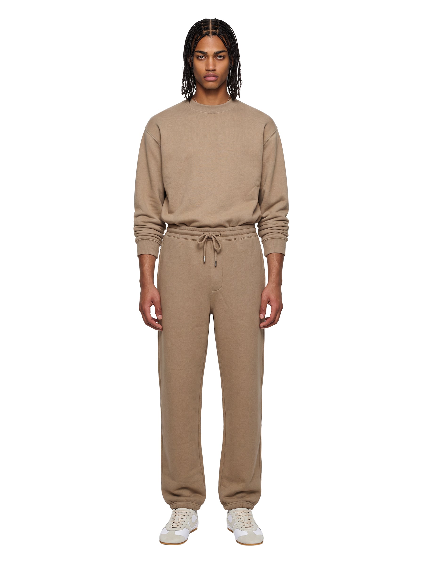 Pantaloni Le Jogging Torneo in beige 