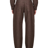 Jeans de-Nimes Tempo in marrone 