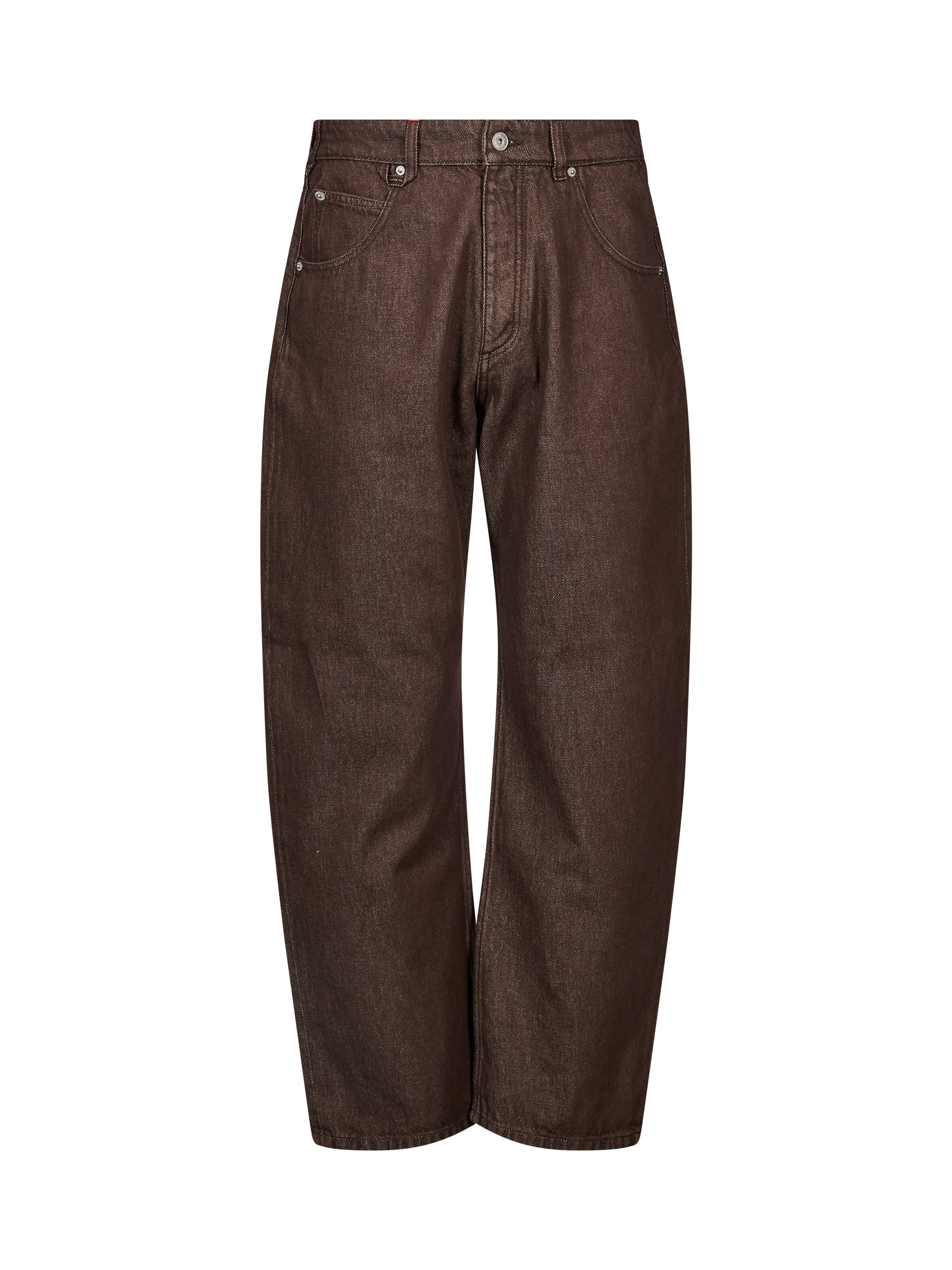 Jeans de-Nimes Tempo in marrone 