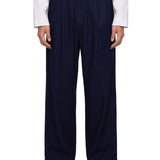 Pantaloni De-Nîmes Pyjama in blu 