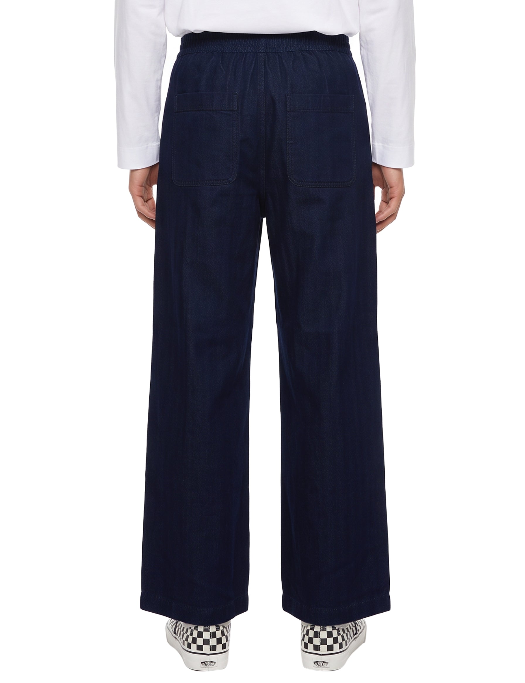 Pantaloni De-Nîmes Pyjama in blu 