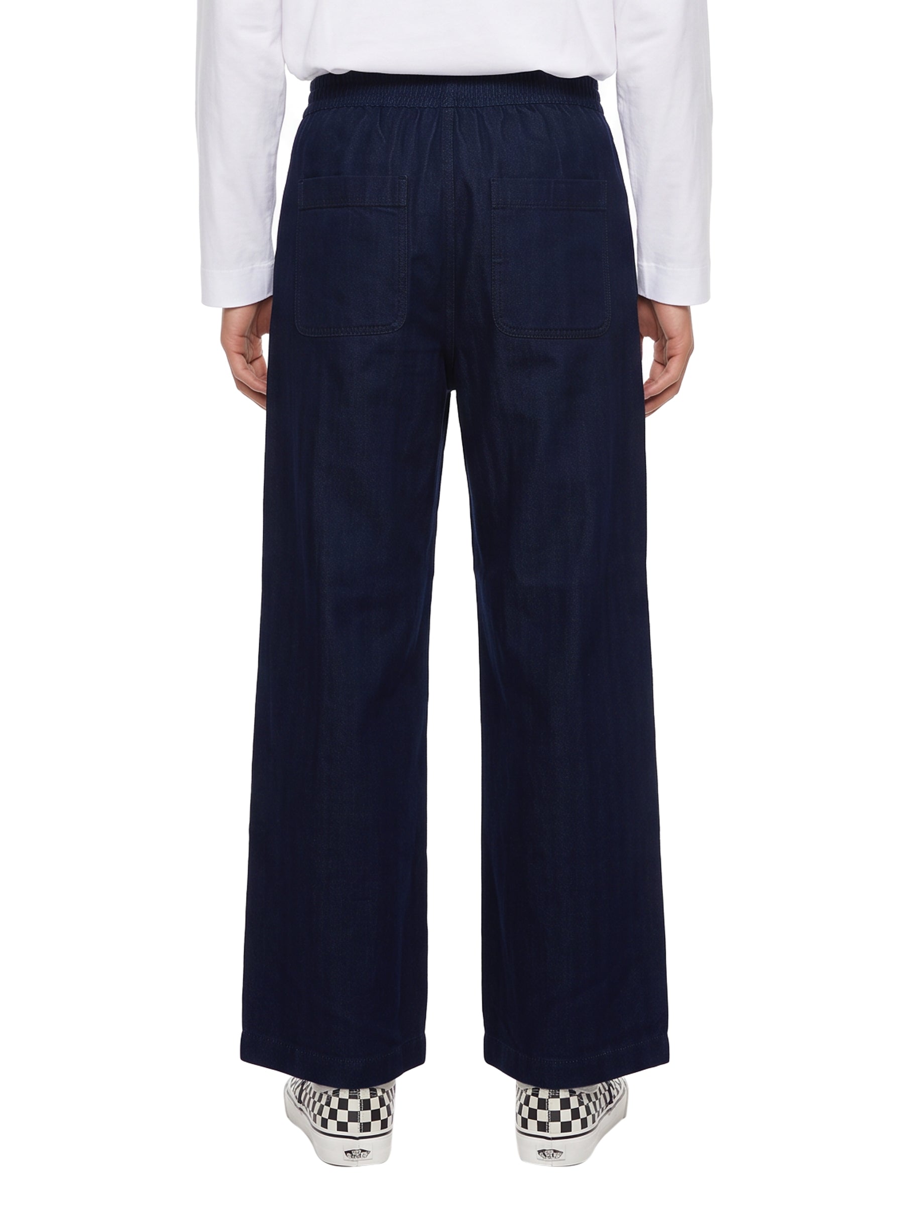 Pantaloni De-Nîmes Pyjama in blu 