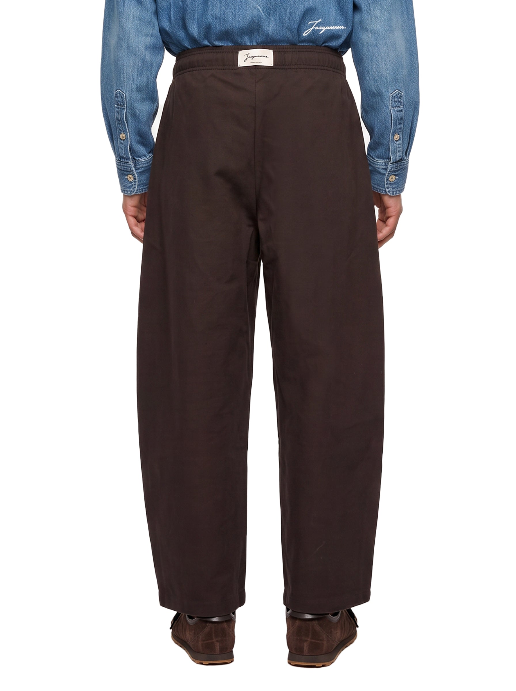 Pantaloni le jogging montaigne in marrone 