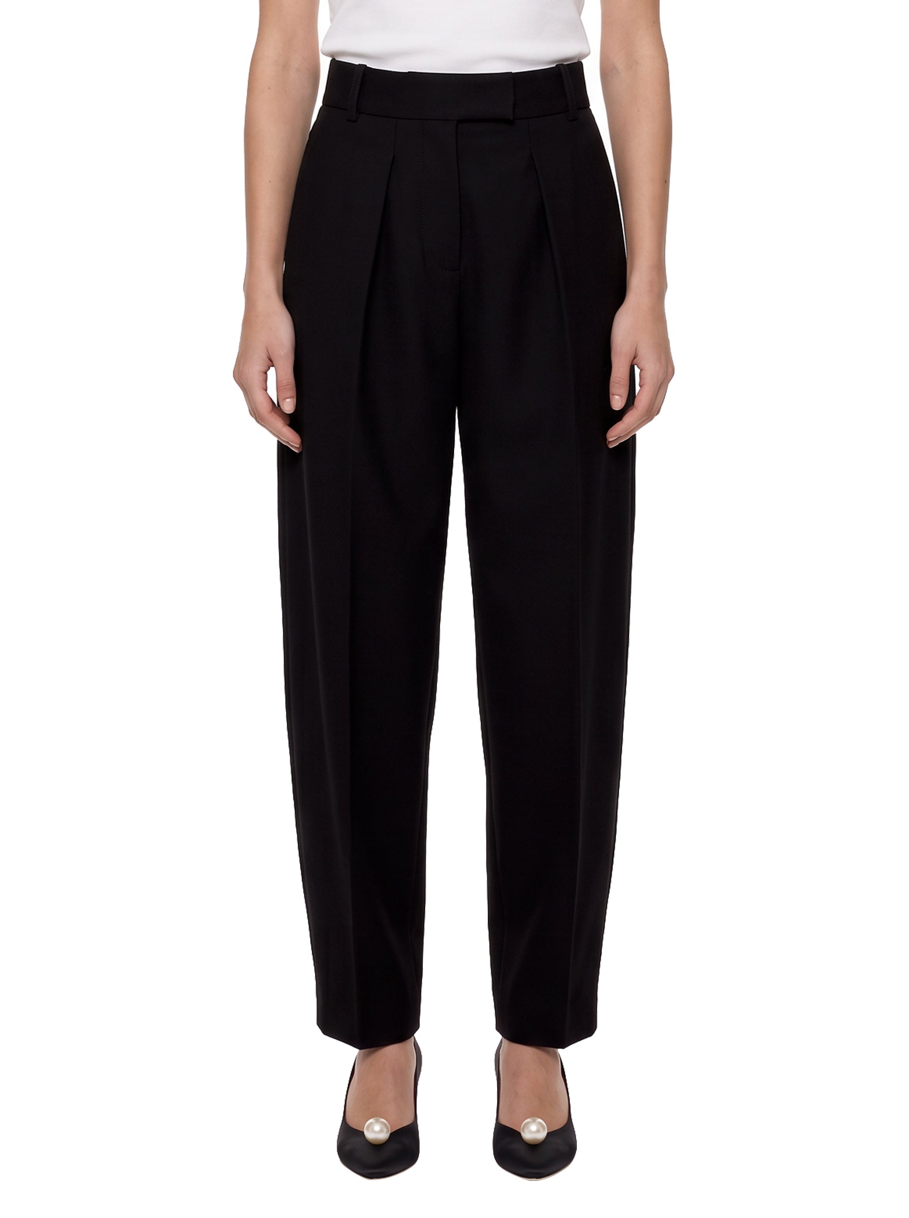 Pantaloni Ovalo in nero 