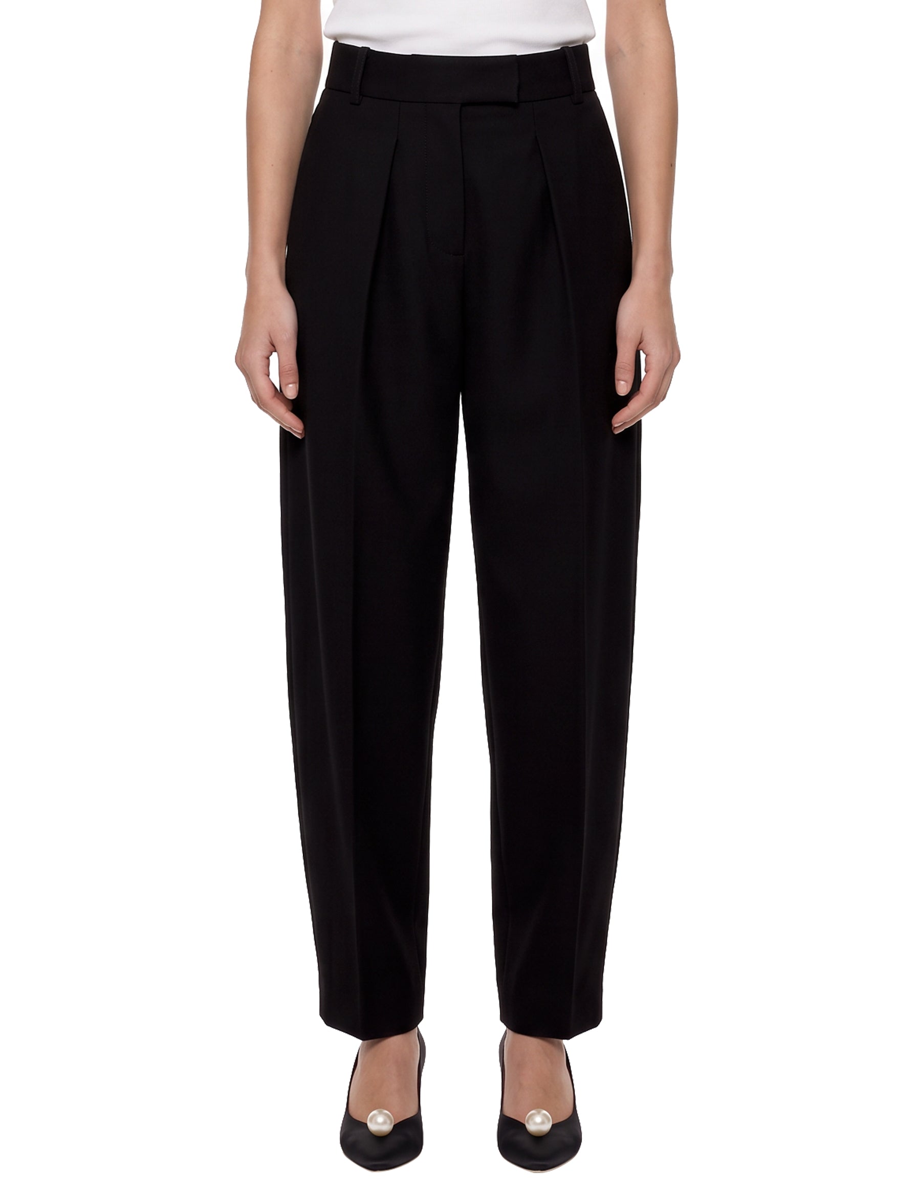 Pantaloni Ovalo in nero 