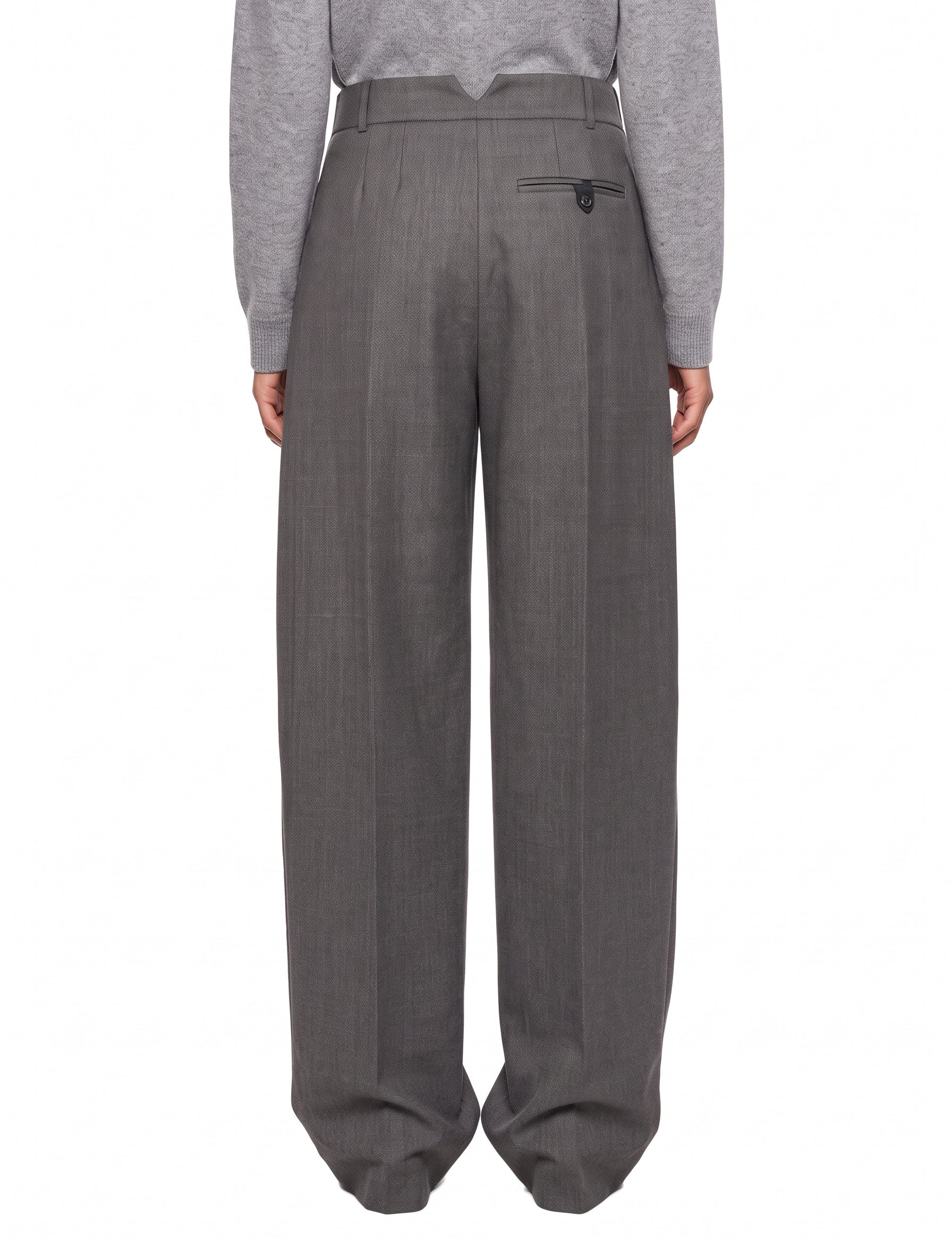 Pantaloni Ovalo in grigio 