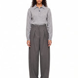 Pantaloni Ovalo in grigio 