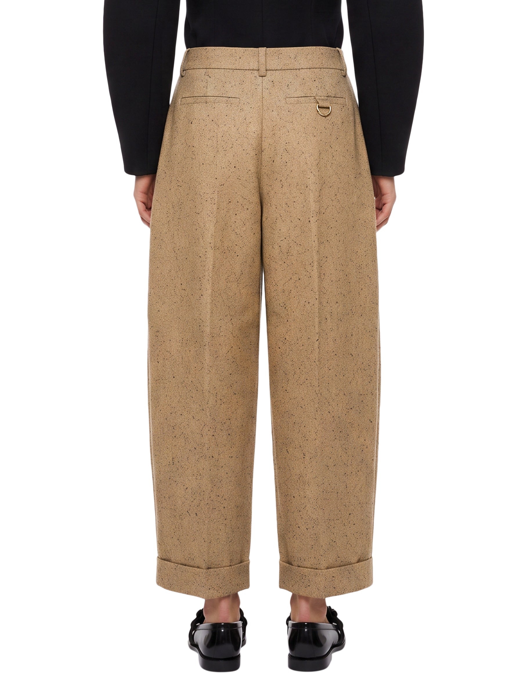 Pantaloni le pantalon ovalo in beige 