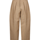 Pantaloni le pantalon ovalo in beige 