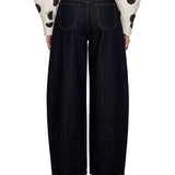 Jeans De-Nimes Ovalo in blu 